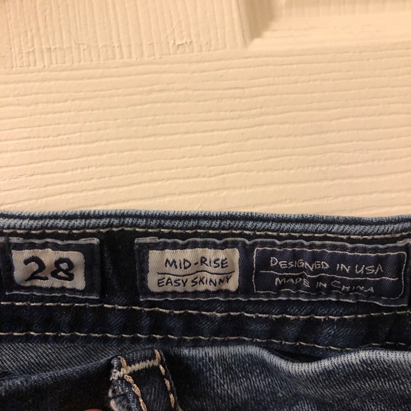 MISS ME Mid-Rise Easy Skinny Women's Blue Jeans Sz 28 - Picture 13 of 13